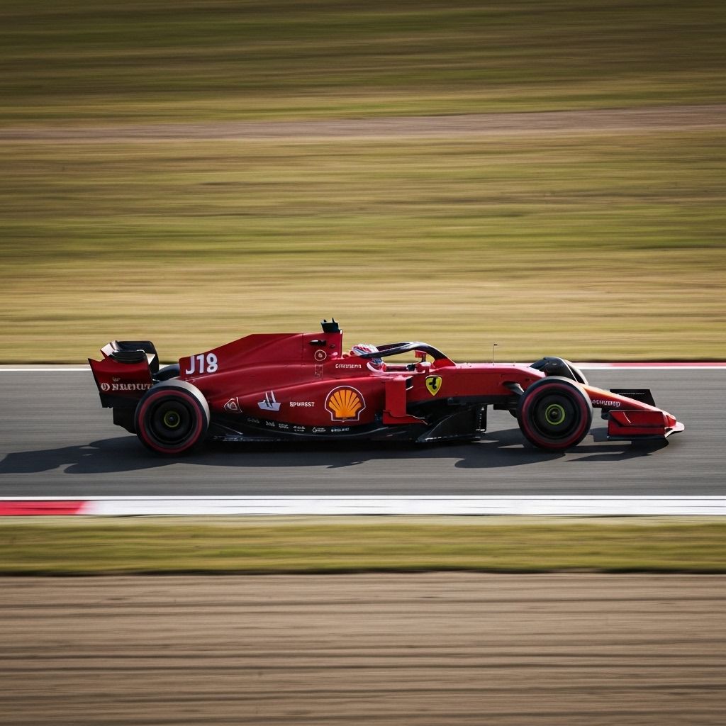 Carro F1 Vista Lateral