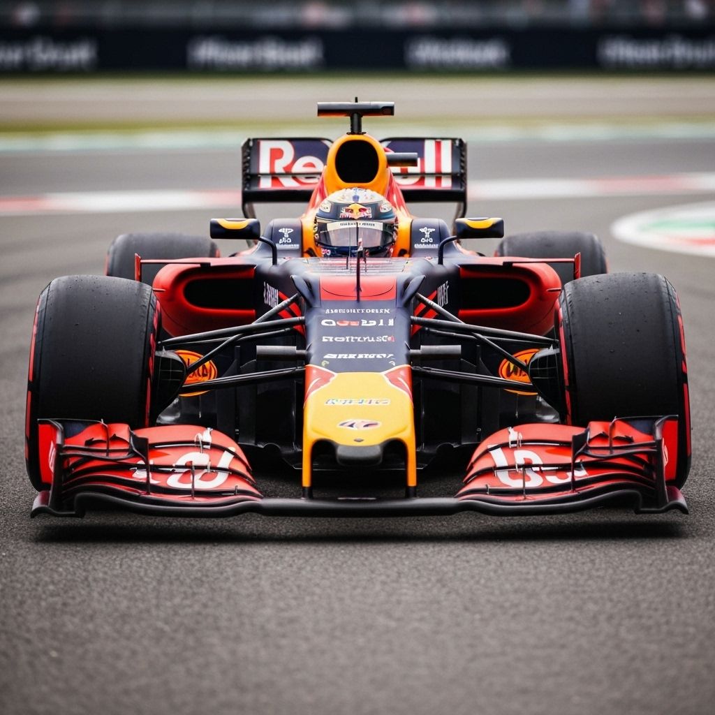 Carro F1 Vista Frontal